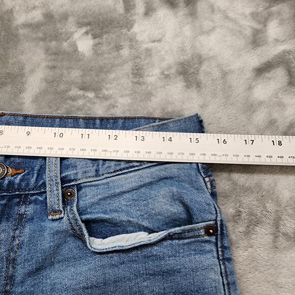 Old Navy Jeans Mens 30x32 Blue Basic Slim Straight Built in Flex Stretch Denim - Picture 9 of 13